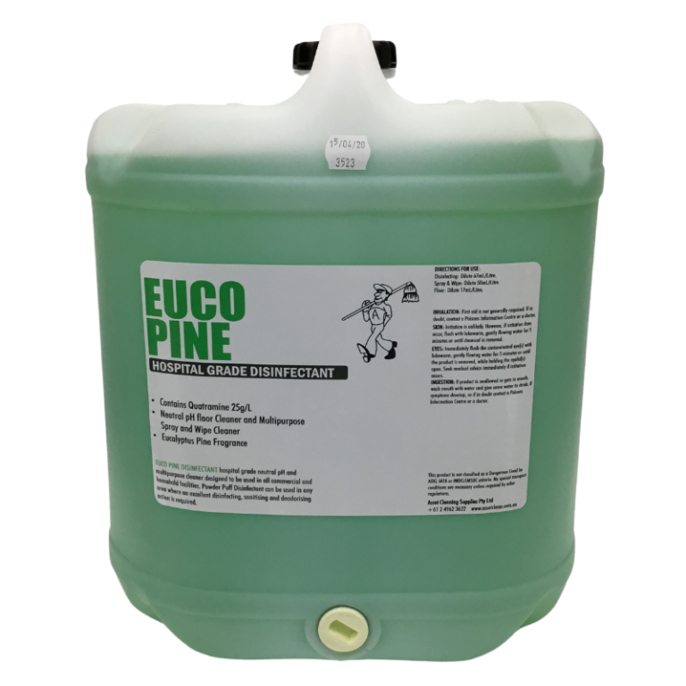 Euco Pine Disinfectant 20l Asset Cleaning Supplies