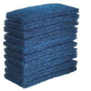 Oates No. 636 Scrub Pad – BLUE