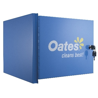Oates Platinum Janitors Cart Lockable Cabinet