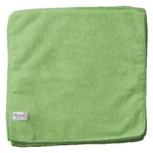 Oates Value Microfibre Cloths – 10 Pack – GREEN