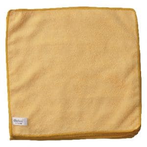 Oates Value Microfibre Cloths – 10 Pack – YELLOW