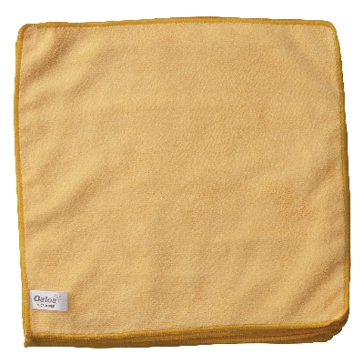 Oates Value Microfibre Cloths - 10 Pack - YELLOW