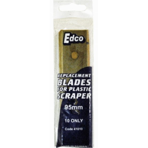 Edco Replacement Blades For Plastic Scraper 95mm – 10pk