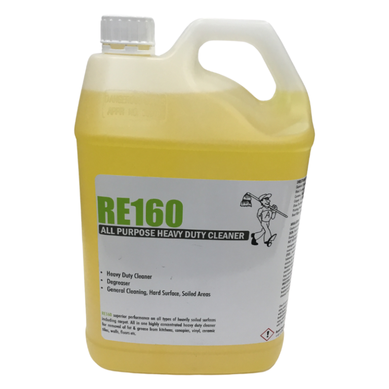 RE160 Heavy Duty Degreaser 5L Asset Cleaning Supplies
