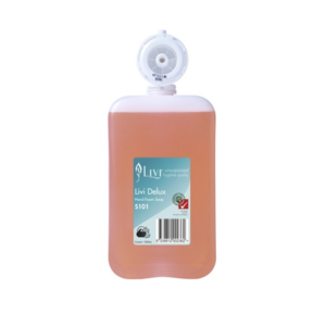 Livi Deluxe Foam Soap – 1Ltr Pod – Carton of 6