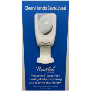 Hand Hygiene Dispenser Stand + Sanitol Pod Bundle