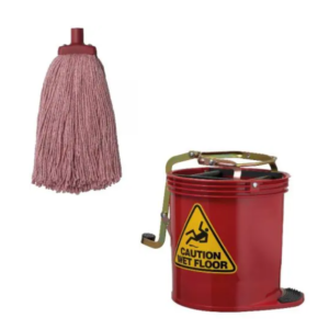 Oates Premium Contractor Bucket / Mop Kit – RED