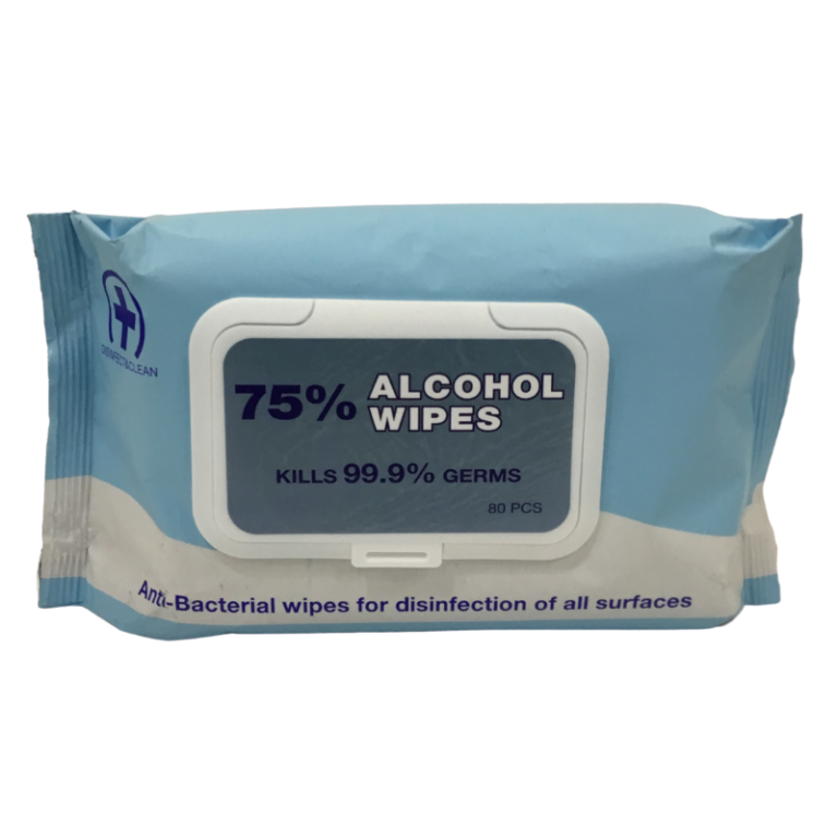 Bastion 75 Alcohol Wipes 80/pkt Asset Cleaning Supplies