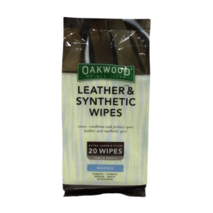 Oakwood Leather & Synthetic Wipes – (20)