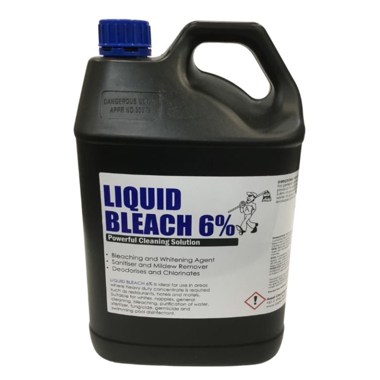Liquid Bleach 6 5L Asset Cleaning Supplies
