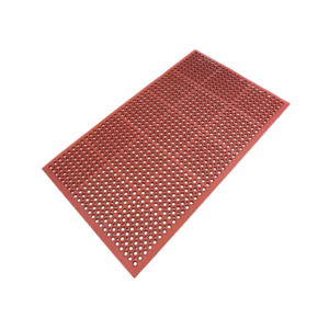 Safety Cushion Mat – 900 x 1500 (Grease Proof – Terracotta)
