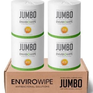 EnviroWipe – Jumbo Antibacterial Wipes (Carton of 4)