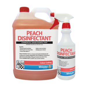 Whiteley Peach Disinfectant – 5L