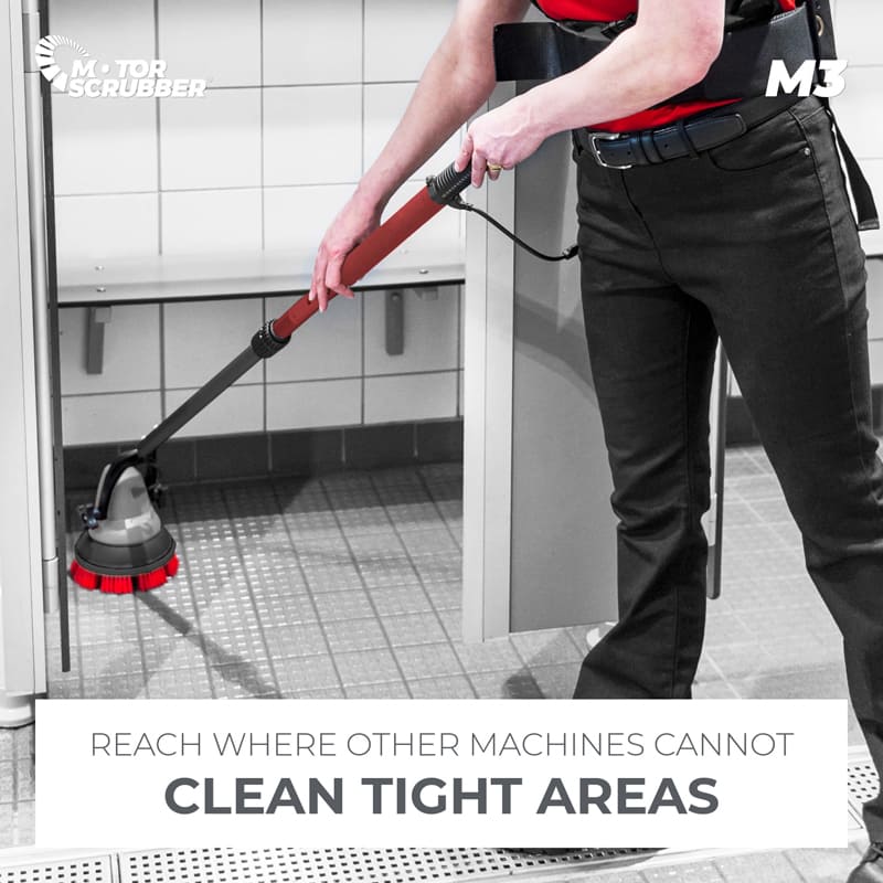 MotorScrubber SHOCK  Small Floor Scrubbing Machine