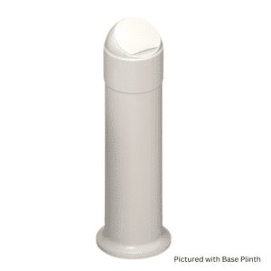 TerraCyclic Sanitary Bio-Bin & Base Plinth – 13L White