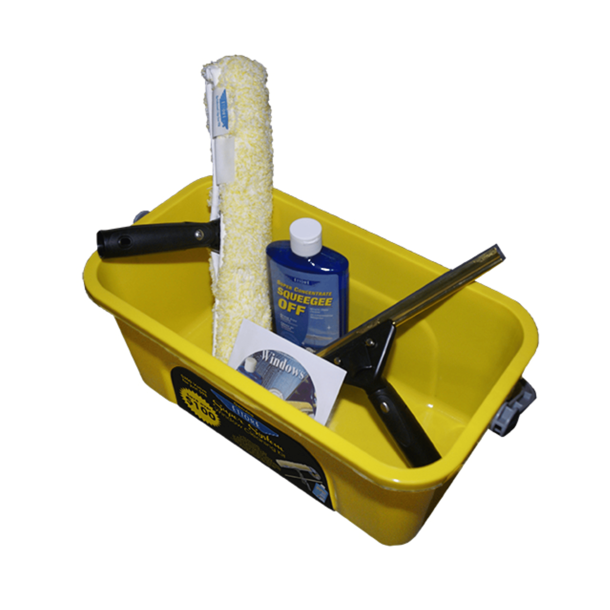 Ettore Professional Window Cleaning Starter Kit with Bucket