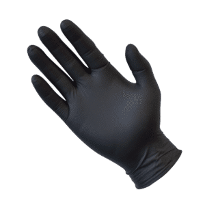 Black Nitro Nitrile Powder Free Gloves – 100/box (Disposable) (Medium)