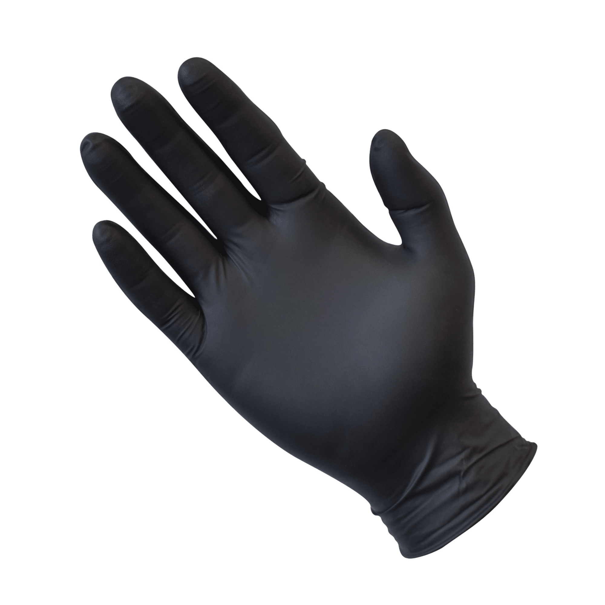 Black Nitro Nitrile Powder Free Gloves – 100/box (Disposable) (Large)