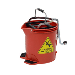 Edco 15L Wringer Mop Bucket – RED