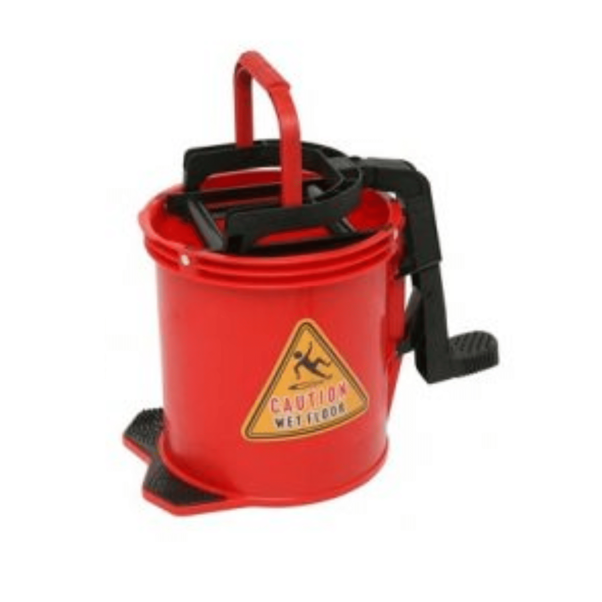 Edco Enduro 15L Nylon Wringer Mop Bucket – RED