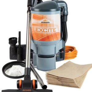 Rugged Excite Commercial Backpac Vacuum Cleaner – ONLY WHILE STOCKS LAST!