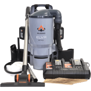 Rugged ELVA Commercial Backpack Battery Vacuum  ***NEW – Now in stock***