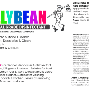 Jellybean Disinfectant 5 Ltr     !!!!!!!NOW IN STOCK!!!!!!