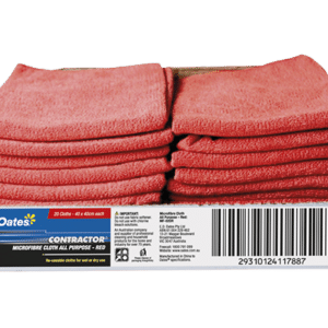 Contractor Microfibre Cloth All Purpose – Red