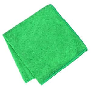 All Purpose Microfibre Cloths – 50 Pk Green