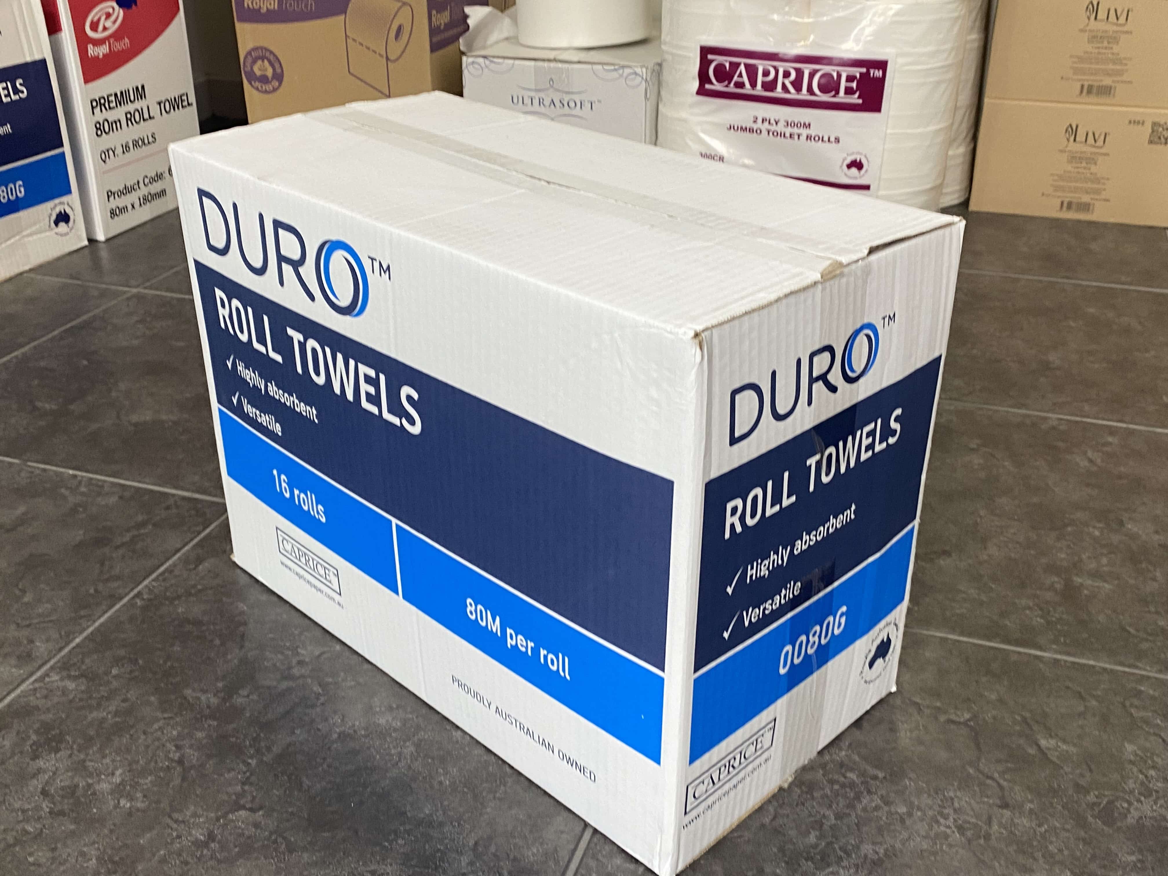 DURO Roll Towel 80m 16/ctn - Image 2